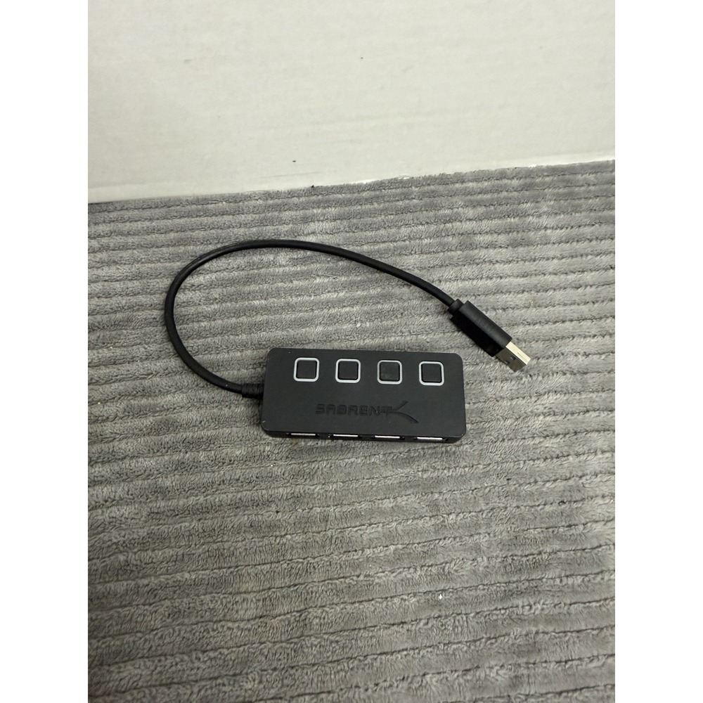 4-Port USB 2.0 Hub Splitter for Windows 10/8/7/XP PC/MAC Laptop Notebook Desktop